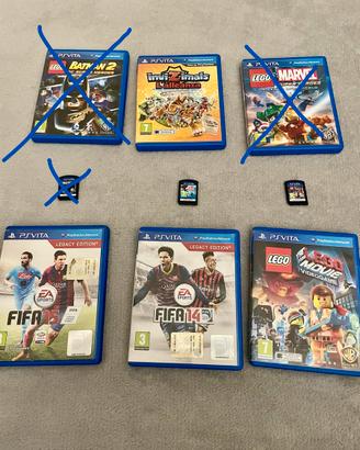 Lotto Giochi Ps Vita (leggere la descrizione)