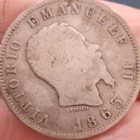 Moneta  Regno d' Italia 1863