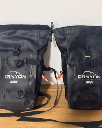 Givi canyon borse paramotore