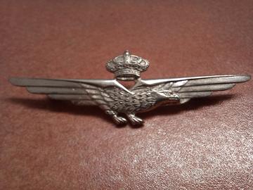 revetto Regia Aeronautica Distintivo Aquila Pilota