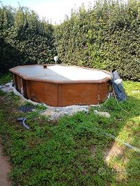 Gre Pacific Ovale- Piscina fuori terra