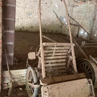 calesse in legno originale anni 60