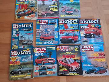 Gente Motori Rivista automobilistica da1986 a 1989