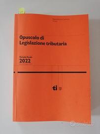 Opuscolo di Legislazione tributaria