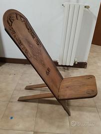 Coppia di sedie decorative 