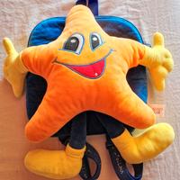 Zaino stella in peluche