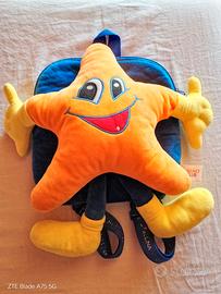 Zaino stella in peluche