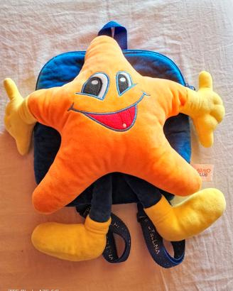 Zaino stella in peluche