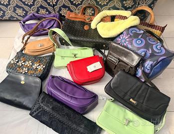 Lotto 15 borse (Pollini, Coccinelle, ecc.)