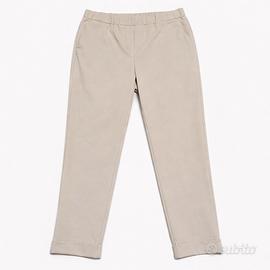 Pantalone Donna Beige Elegante – Made in Italy