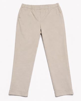 Pantalone Donna Beige Elegante – Made in Italy