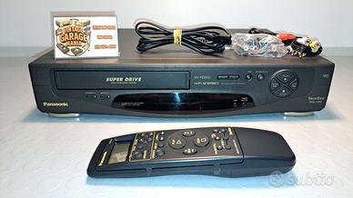 VIDEOREGISTRATORE VHS PANASONIC NVHD600 HIFI +CAVI