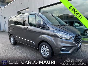 Ford Custom Dop. Cab. 6 posti - Euro 6 2.0 T...