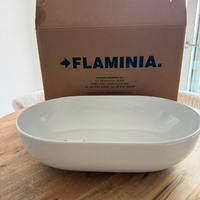 Lavabo flaminia da appoggio ovale