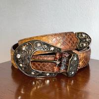 Cintura di pelle 100% Leather