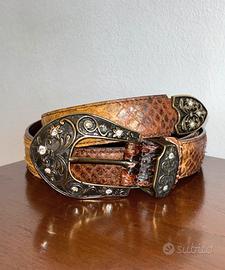 Cintura di pelle 100% Leather