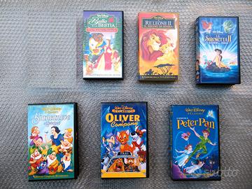 Videocassette film animazione Walt Disney original