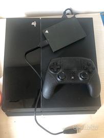 Ps4 fat 1 tb hard disc + esterno 1tb + controller