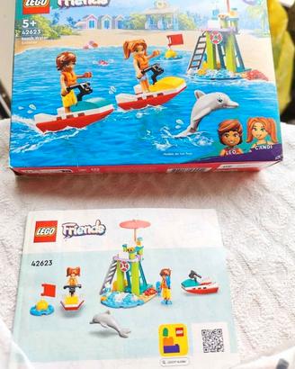 Friends 42623 Lego - beach water scooter completo