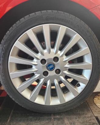 Nr.4 Cerchi originali Fiat 17" (no pneumatici)