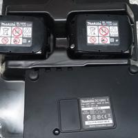set  batterie e caricatore Makita 18v