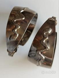 Orecchini serpente vintage