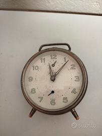 Sveglia vintage Tedesca grigia 