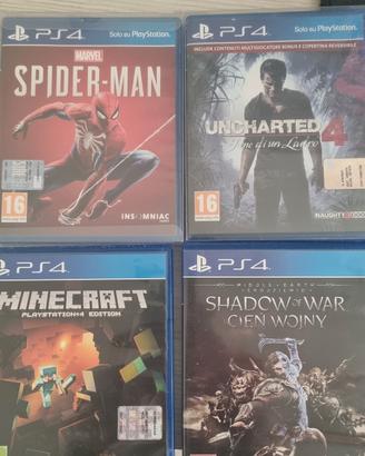 Giochi PS4 (Leggere descrizione per disponibilità)