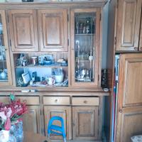 cucina mobili in vero castagno anni 80