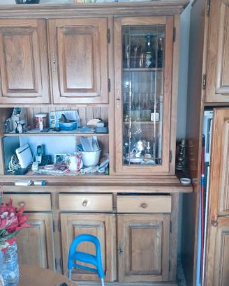 cucina mobili in vero castagno anni 80