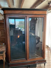 Vetrina in palissandro 800