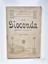 LA GIOCONDA - A. Ponchielli. Libretto d'opera