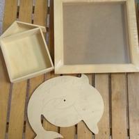 basi in legno decorazione casa.