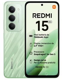 XIAOMI Redmi 15 5G 8+256Gb VERDE 