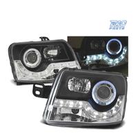 FARI DIURNI PER FIAT PANDA 03-09 NERI