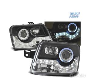 FARI DIURNI PER FIAT PANDA 03-09 NERI