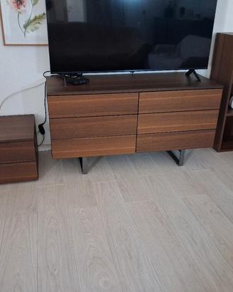Set Comò - comodino - scaffale Calligaris