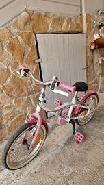bicicletta 16 pollici bambina