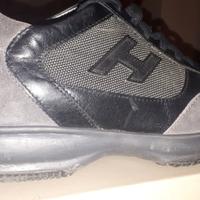 Scarpe Hogan New Interactive Grigie Nere 6.5 41-42