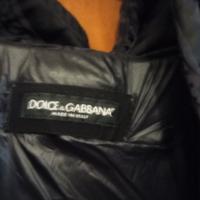 Dolce & Gabbana Piumino Nero con Cappuccio