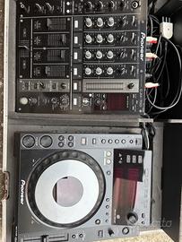 Pioneer CDJ-900 / Mixer Pioneer DJM-700