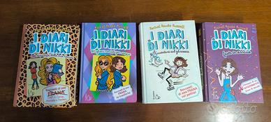 Lotto 4 Libri "I Diari di Nikki" 