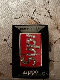Zippo Supreme x Swarovski
