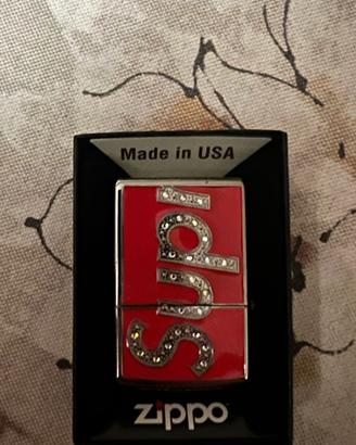 Zippo Supreme x Swarovski