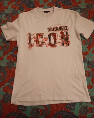 T-shirt Desquared2 in jersey di cotone con logo