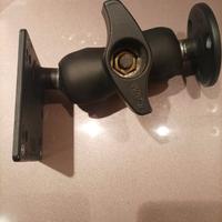 Supporto RAM Mounts a doppia sfera 4 disp.