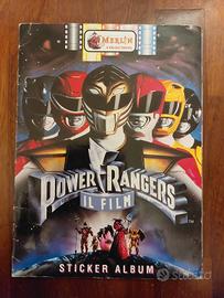 Album figurine Power Rangers Il Film