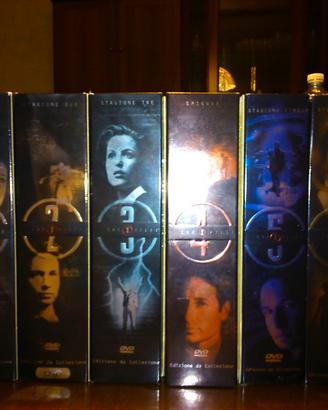 X-FILES COFANETTI DVD ORIGINALI 