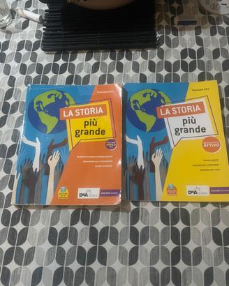 Libri la storia piu grande libro+atlante