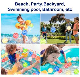 🌊 Palloncini Acqua Riutilizzabili 12 Pezzi